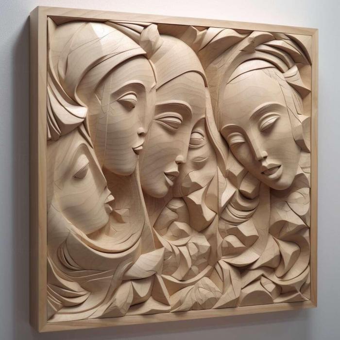 نموذج ثلاثي الأبعاد لآلة CNC 3D Art 